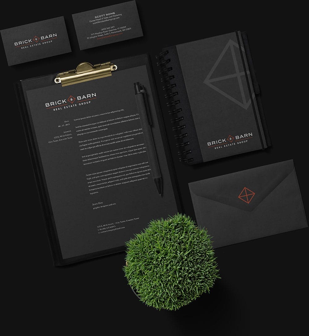 Vermont Real Estate Stationary Design