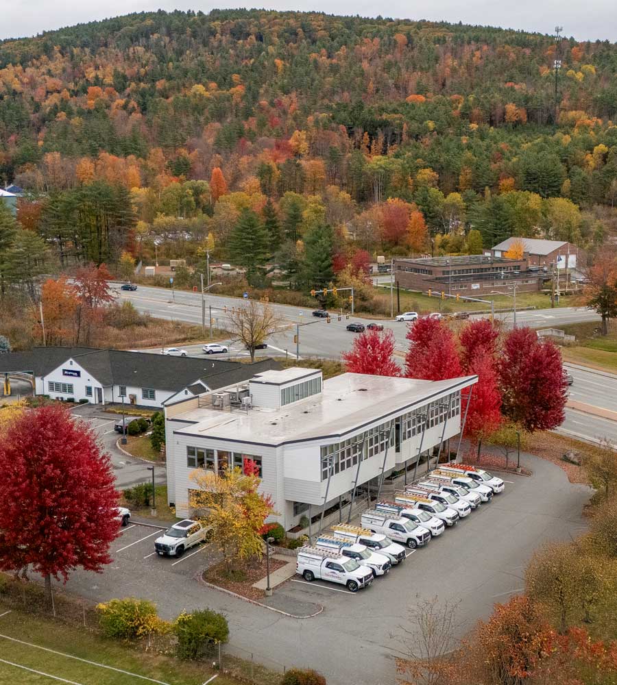 Drone photography of Tasco Security Building